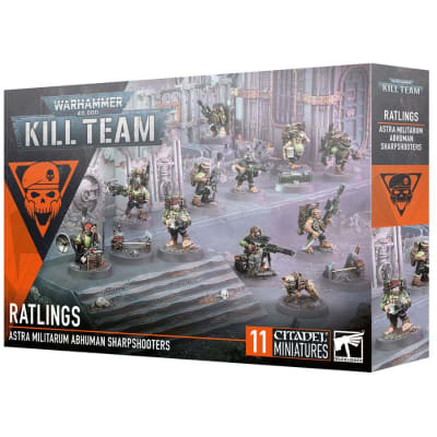 Warhammer 40K Kill Team: Ratlings - Astra Militarum Abhuman Sharpshooters (11u)1