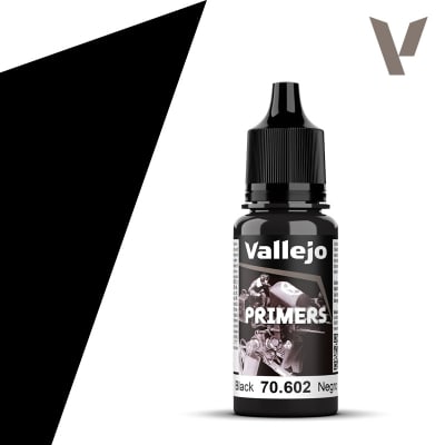 Vallejo: Surface Primer 18ml - Negro1