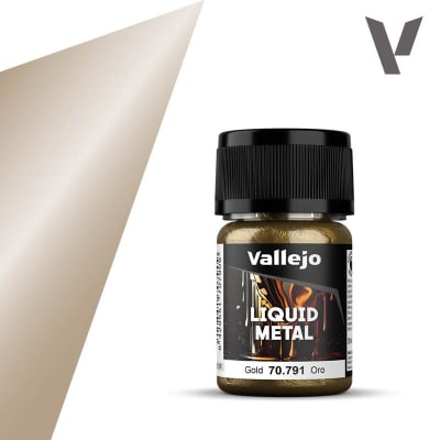 Vallejo: Liquid Metal 35ml - Oro