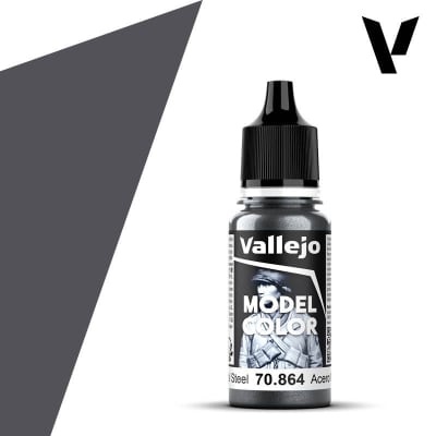 Vallejo: Model Color 18ml - Acero Natural1