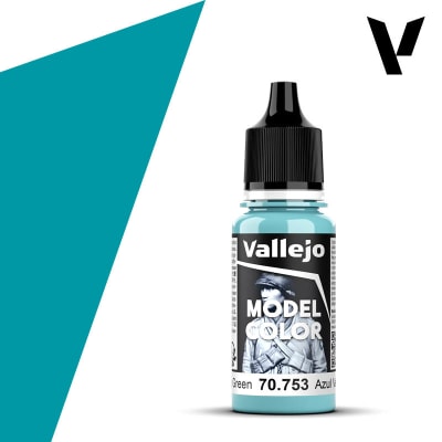 Vallejo: Model Color 18ml - Azul Verde Claro1