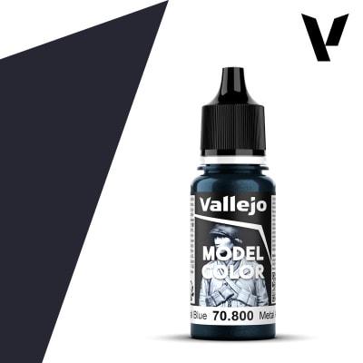 Vallejo: Model Color 18ml - Metal Azul1