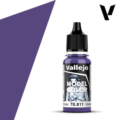 Vallejo: Model Color 18ml - Violeta Azul1