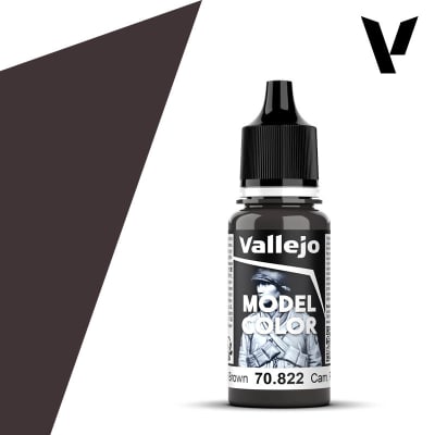 Vallejo: Model Color 18ml - Camuflaje Pardo Negro1