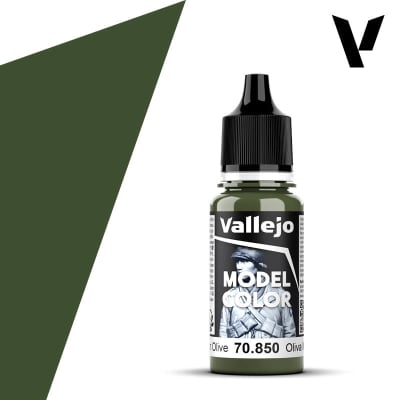 Vallejo: Model Color 18ml - Oliva Medio1