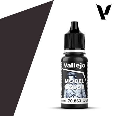 Vallejo: Model Color 18ml - Gris Metalizado1
