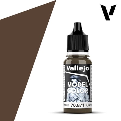 Vallejo: Model Color 18ml - Cuero Oscuro1