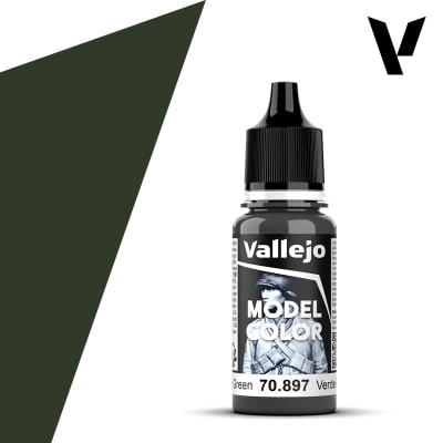 Vallejo: Model Color 18ml - Verde Bronce1