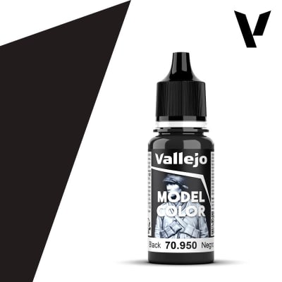 Vallejo: Model Color 18ml - Negro1
