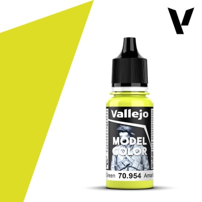 Vallejo: Model Color 18ml - Amarillo Verde1