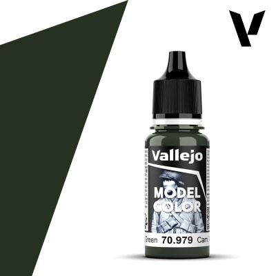 Vallejo: Model Color 18ml - Cam. Verde Oscuro1