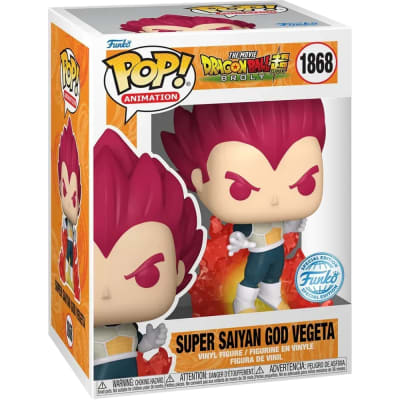 POP Animation #1868: Dragon Ball Super - Super Saiyan God Vegeta1