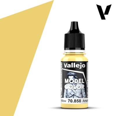 Vallejo: Model Color 18ml - Amarillo Hielo