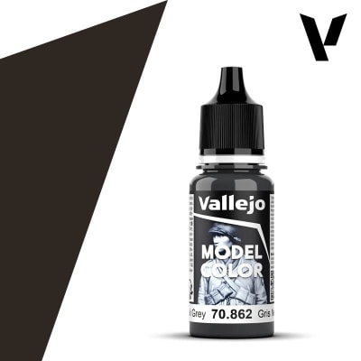 Vallejo: Model Color 18ml - Gris Negro1