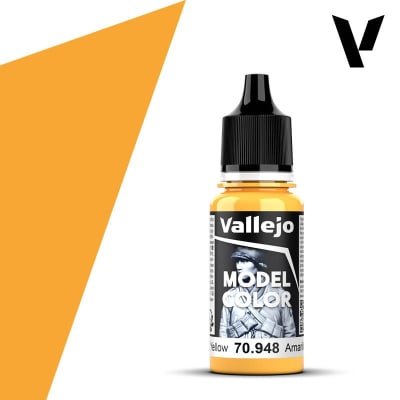 Vallejo: Model Color 18ml - Amarillo Dorado1