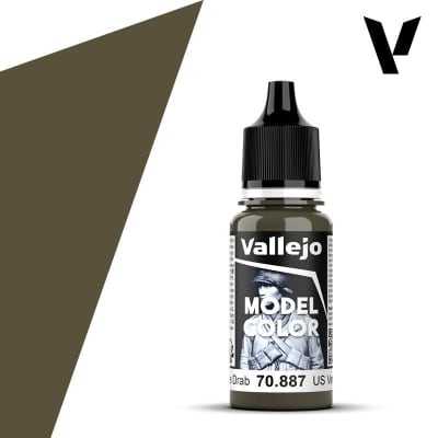 Vallejo: Model Color 18ml - US Verde Oliva1