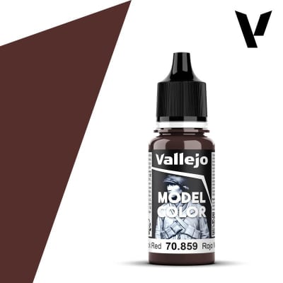 Vallejo: Model Color 18ml - Rojo Negro1