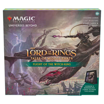 MTG Lord of the Rings - scene Flight of the Witch-King1