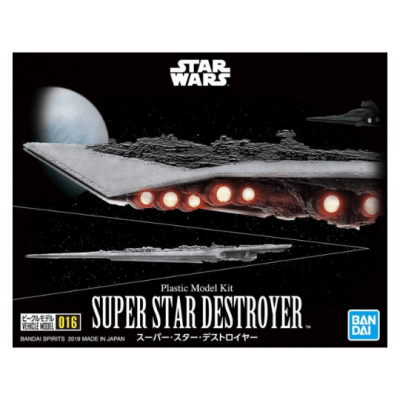 MODEL KIT STAR WARS VEHICLE MODEL 016 SUPER STAR DESTROYER BANDAI HOBBY1