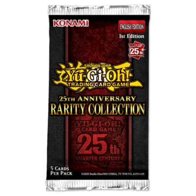25th Anniversary Rarity Collection - Sobre Individual Ingles1