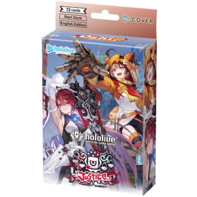 Hololive OCG: Oshi Justice Start Deck Ingles1