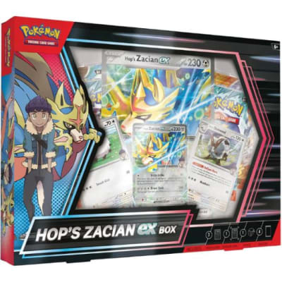 PKM TCG Hop's Zacian ex Box Ingles1