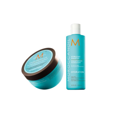 Pack Hidratante Moroccanoil Shampoo y Máscara Cabello Seco1