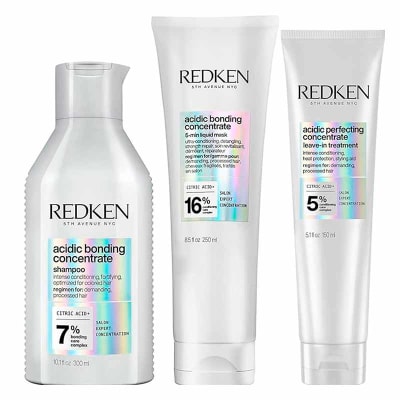 Pack ABC Redken Shampoo + Máscara + Tratamiento Sin Enjuague1