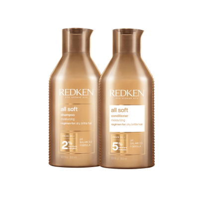 Pack All Soft Redken Shampoo + Acondicionador 300 ml1