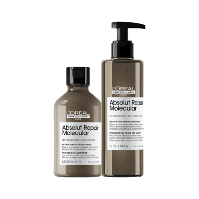 Set Absolut Repair Molecular Shampoo + Serúm L'Oréal Professionnel1