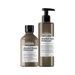 Set Absolut Repair Molecular Shampoo + Serúm L'Oréal Professionnel