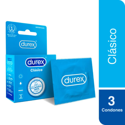 Durex Clásico - Preservativos de Látex