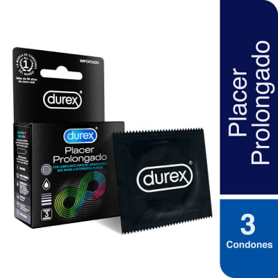 Durex Placer Prolongado - Preservativos de Látex