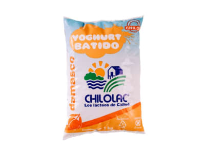 YOGURT BOLSA DAMASCO CHILOLAC 1 KG