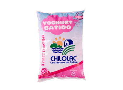 YOGURT BOLSA FRAMBUESA CHILOLAC 1 KG