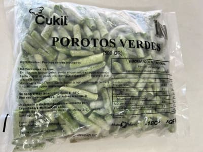 POROTOS VERDES CORTE AMERICANO 