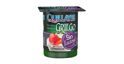 YOGURT GRIEGO CON FRUTILLAS SIN LACTOSA 
