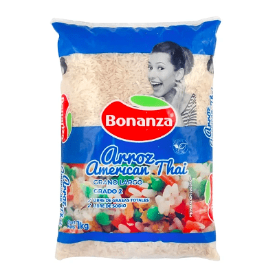 ARROZ GRADO 2 BONANZA 1KG