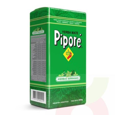 YERBA MATE PIPORE SUAVE 500G