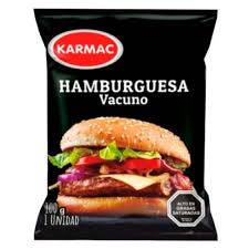HAMBURGUESA DE VACUNO KARMAC 100 G