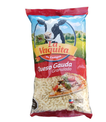 QUESO GAUDA GRANULADO LA VAQUITA 1 KG