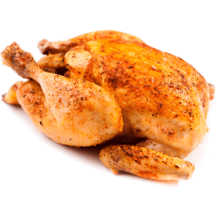 POLLO COCIDO ENTERO CONGELADO