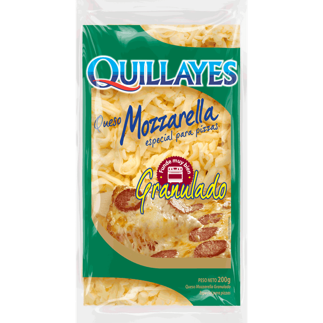 QUESO MOZZARELLA GRANULADO 200G1
