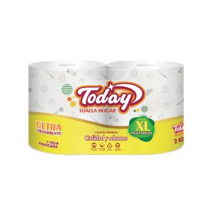 TOALLA PAPEL XL PACK FAMILIAR TODAY x 21