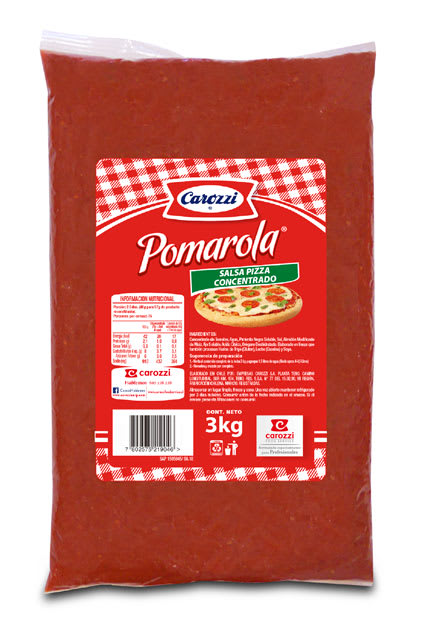 SALSA POMAROLA P/ PIZZA CAROZZI 3 KG1