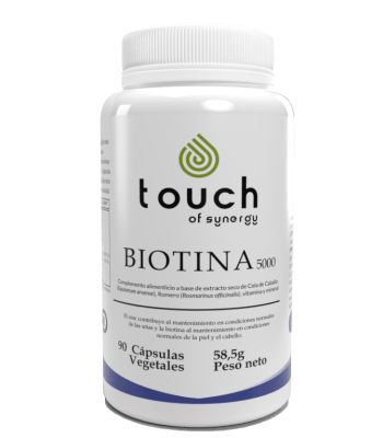 Biotina (Vitamina B7 con colágeno, zinc y extractos vegetales)