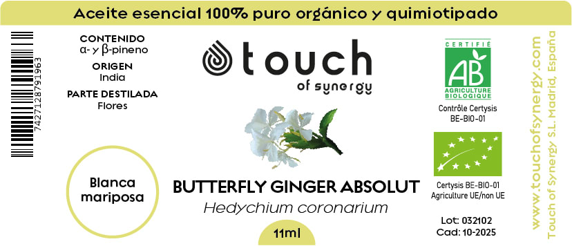 Lirio Blanco - Flor Mariposa (11 ml)2