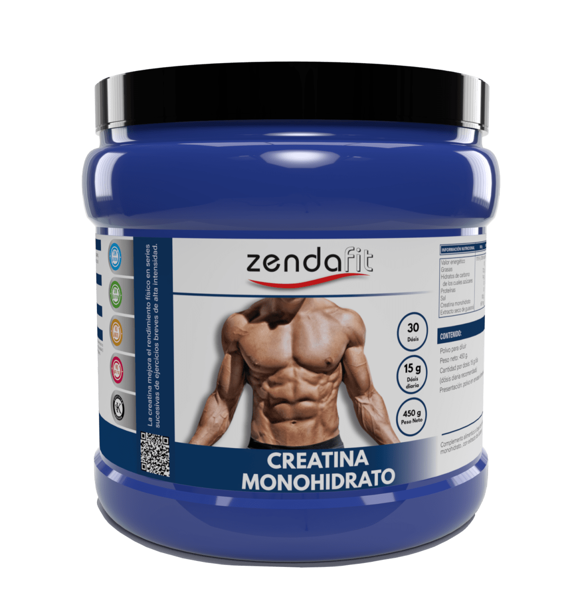 Creatinina Monohidrato 500 grs (polvo)1