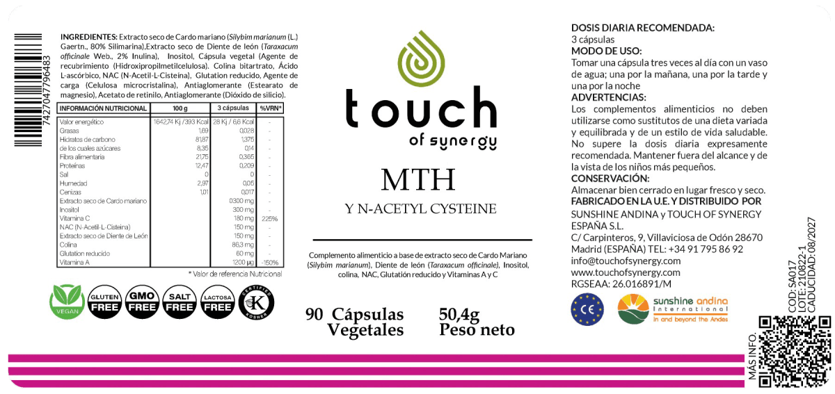 MTH (90 cápsulas vegetales)2