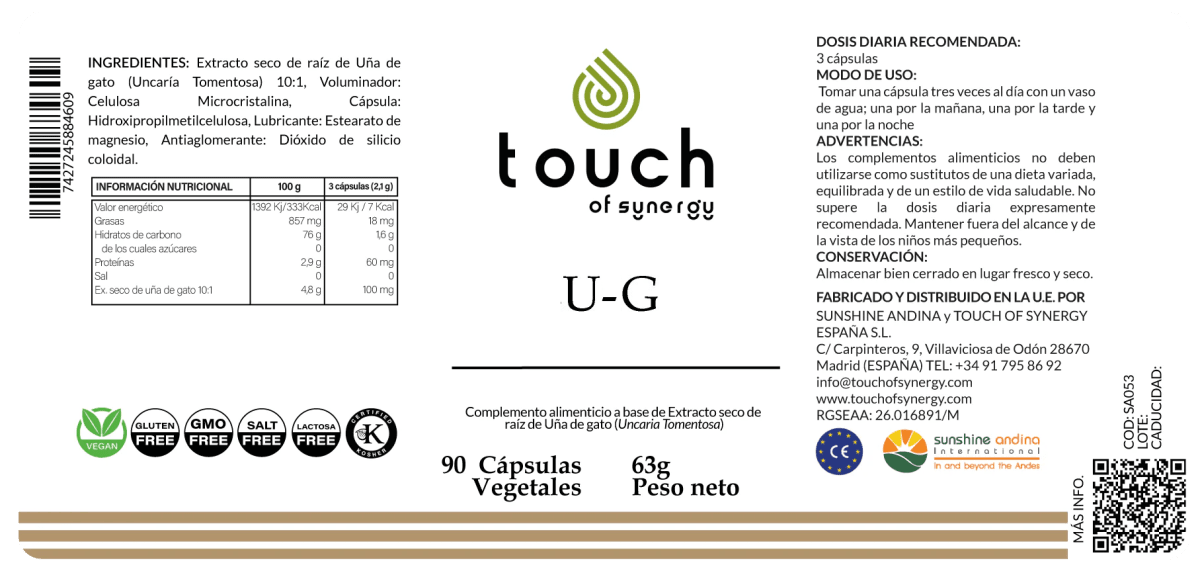 U-G (90 cápsulas vegetales)2